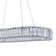 1-Light Crystal LED Chandelier