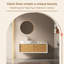  Meuble-lavabo mural simple 48 po avec comptoir à surface solide blanc, meubles-lavabos flottants-130793064-130793065
