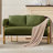 Teddy fleece 2-seater Sofa, Metal Frame-247749768