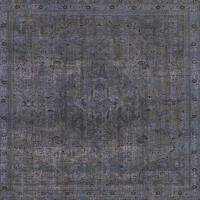Tapis décoratif multicolore à motif abstrait