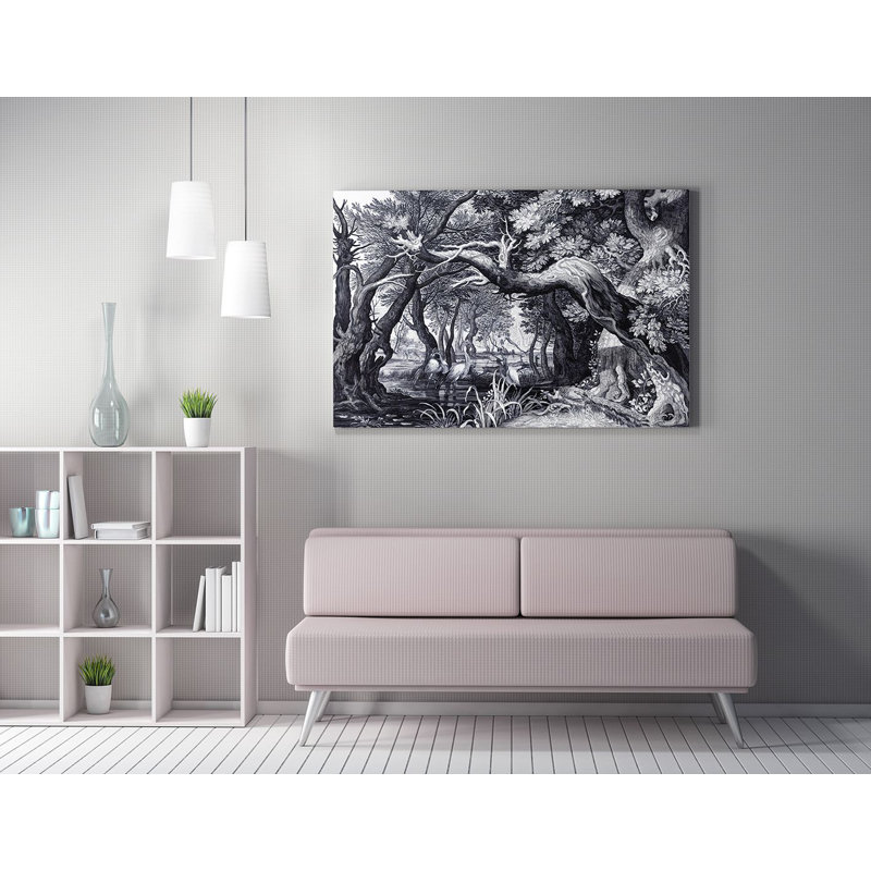 Peinture décorative sur toile