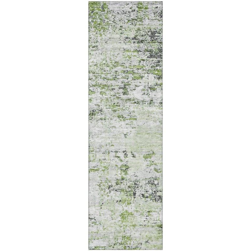 Premium Machine Washable Lubbers AMF1723 Modern Rug, Runner 2'3" x 7'6"