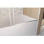 Porte de douche coulissante simple sans cadre-127317917