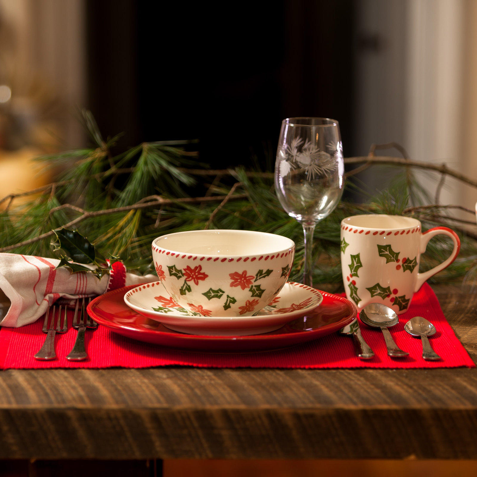 Natal Ceramic Cereal Bowl