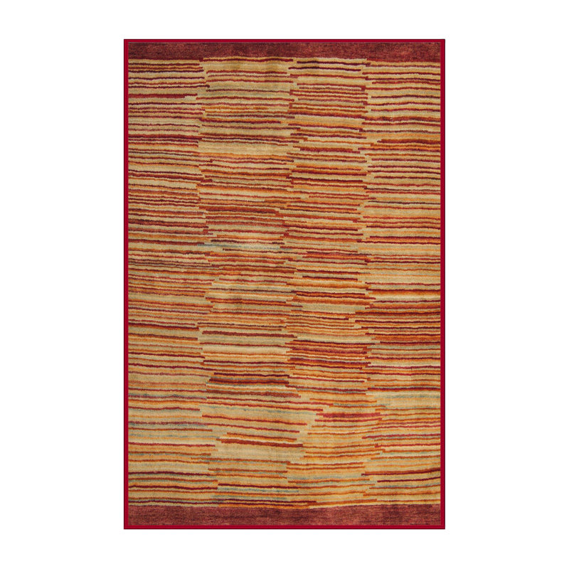 Abstract Indoor Rug, Rectangle 2' x 4'