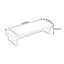 Banc rembourré en mélange de polyester Teara-791529339