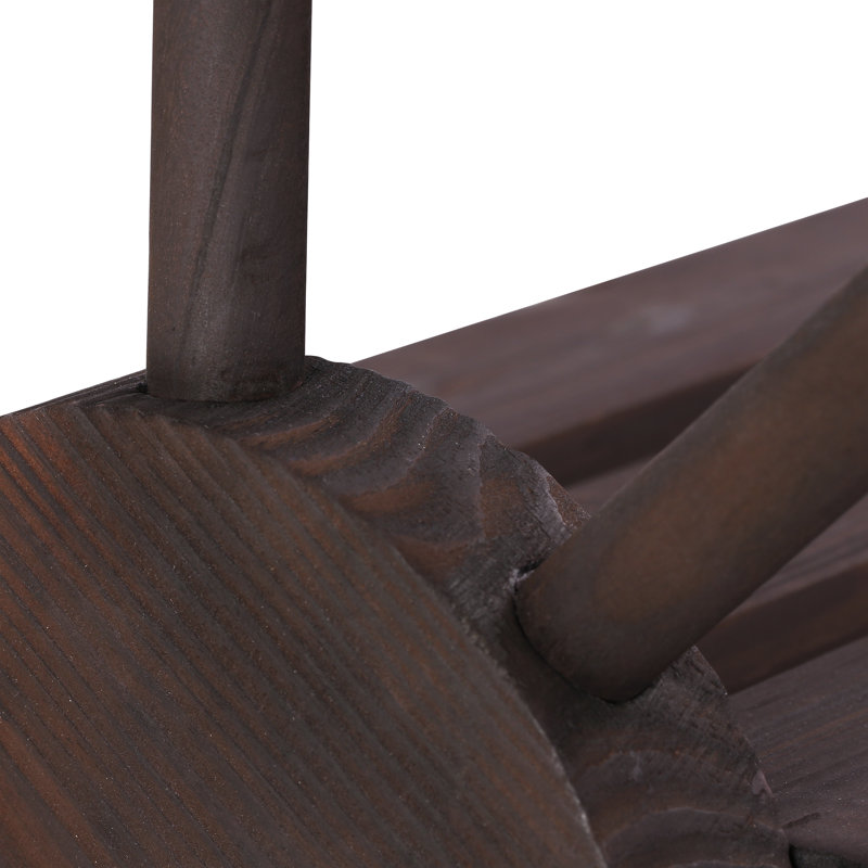 Stollings Solid Wood Outdoor Bench