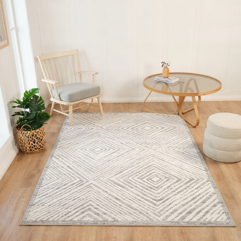 Odena Collection Transitional Abstract Area Rug, Rectangle 5'3" x 7'6"