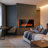 36" Electric Fireplace Heater, Recessed Wall‑Mounted & Freestanding, Realistic 3D Flame, 12 Flame & Ember Bed Colors, 750W/1500W, Touch Screen & Remote Control, 1‑8H Timer, ETL Certified-31368096