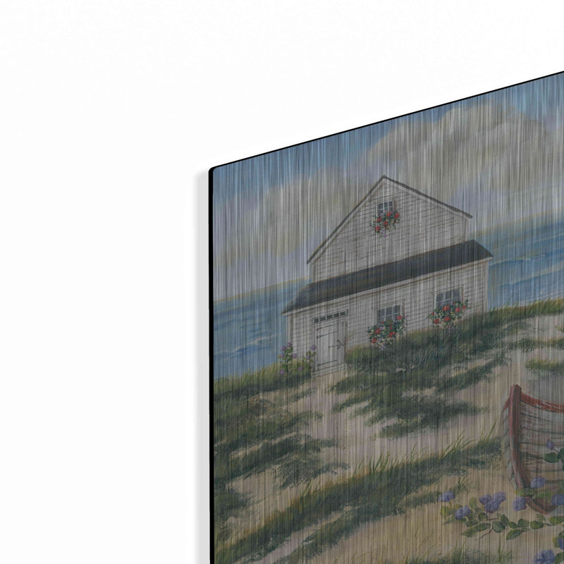 «Beach Cottage II» par Pam Britton, H 12 po x l 16 po