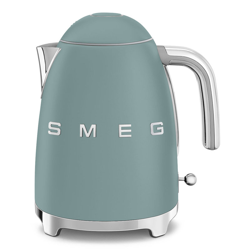 SMEG 50's Retro Style Aesthetic 7-Cup Kettle, Gray