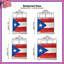 Couvre-lit matelassé drapeau de Porto Rico toutes tailles-126176838
