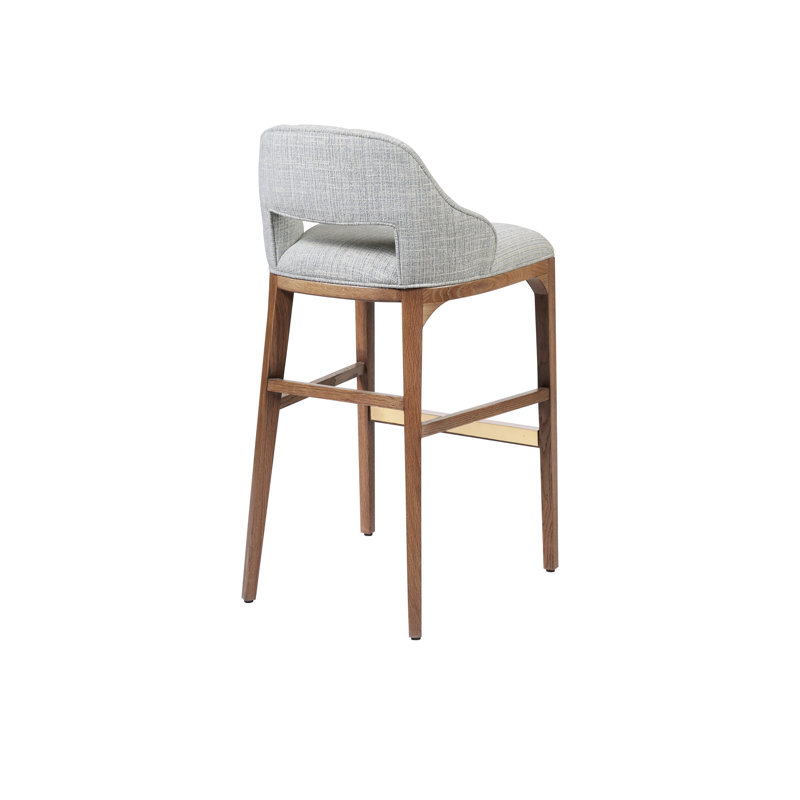 Inga Stool, Greenlight Powder, Bar Stool (30.25" Seat Height)