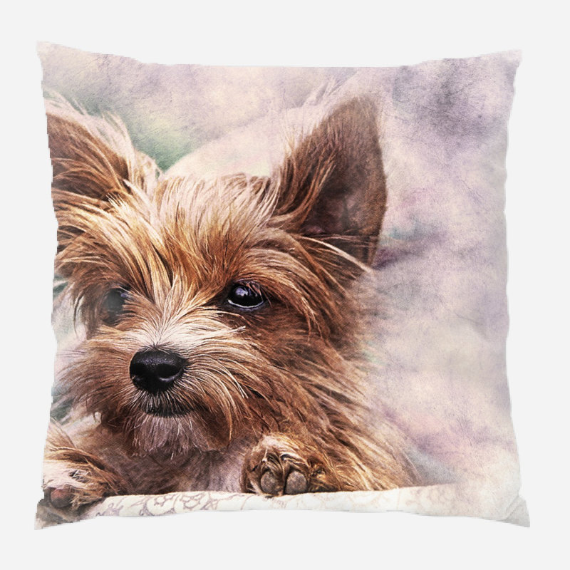  Housse de coussin carré et insert, Microsuède, Intérieur