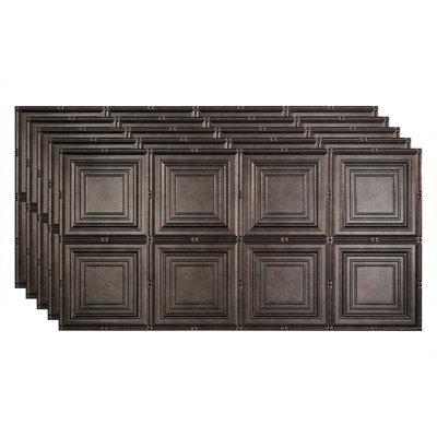 Panneau de plafond décoratif en vinyle 2 pi x 4 pi FASÄDE