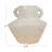 Round Stoneware Vase with Reactive Glaze and Vertical Handles Light-870898288