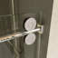 Porte de baignoire coulissante lisse sans cadre avec verre transparent de 3/8 po (10 mm) Opal Mirage MCOCOD-78632771
