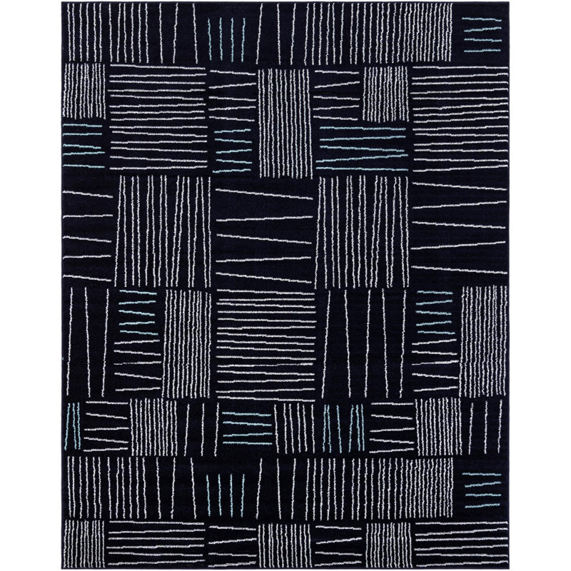 Anaka Geometric Indoor Rug, Rectangle 7'10" x 10'