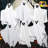 6Pcs 19.6” Halloween Hanging Ghost, White