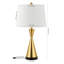 Lampe de table USB en métal Vinona-842239871