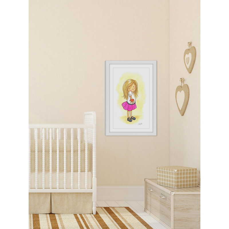 «My Heart» par Phyllis Harris, reproduction encadrée, H 30 po x l 20 po x P 1,5 po