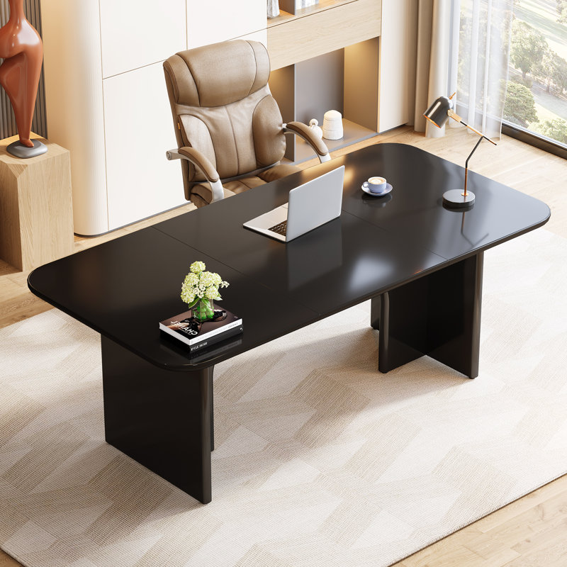 Hadlock Executive Desk, Black