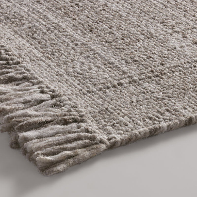 Headwind Striped Area Rug in Taupe, Rectangle 6' x 9'