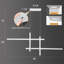 Luminaire suspendu moderne en aluminium 29w