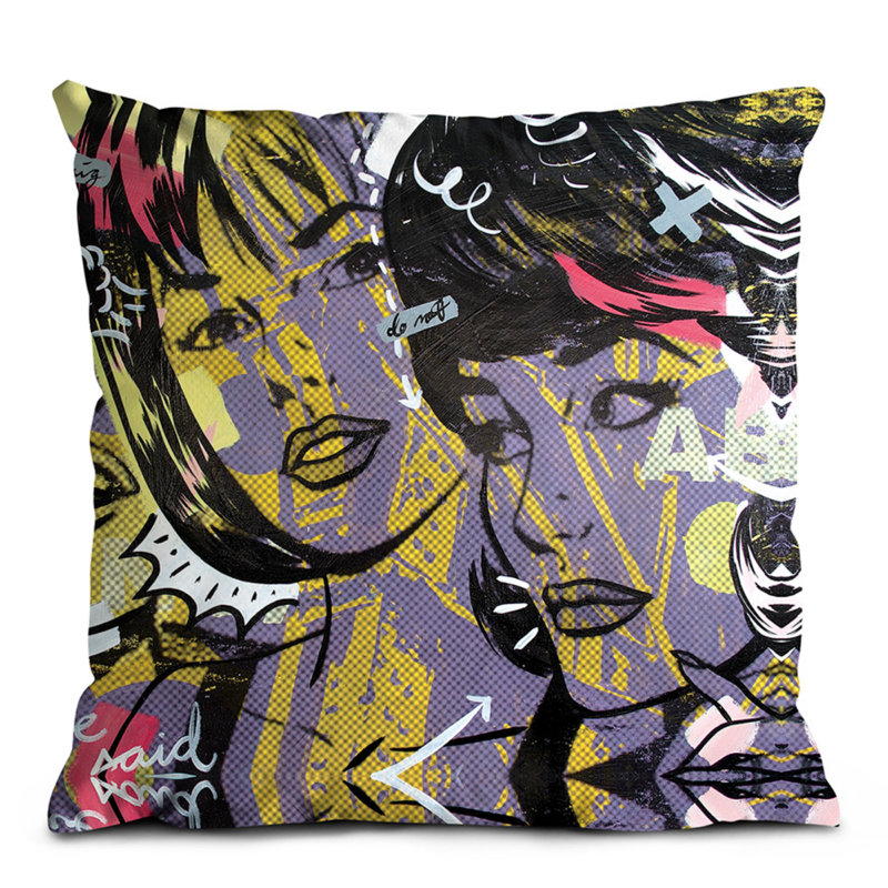 Naia Square Throw Cushion