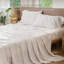 Ensemble de draps 100% coton lavé MooMee-122443642-132506273