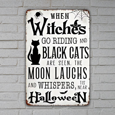 Vintage Aluminum Metal Sign 12"x8", Rustic Tin Wall Art, Weatherproof Decorative Plaque, Farmhouse Kitchen Bar Indoor Outdoor Wall Decor