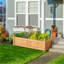 Wood Raised Garden Bed-220015379