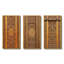 «Old Carved Wooden Door V», 3 pièces sur toile-2043184316-2043184318