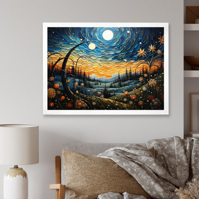 " Meadow Bold Horizon Pointillism "