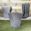  4 Piece Plastic Plant Pot Set-570899984-570663391