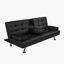 Canapé-lit simple en similicuir Craner-937545720