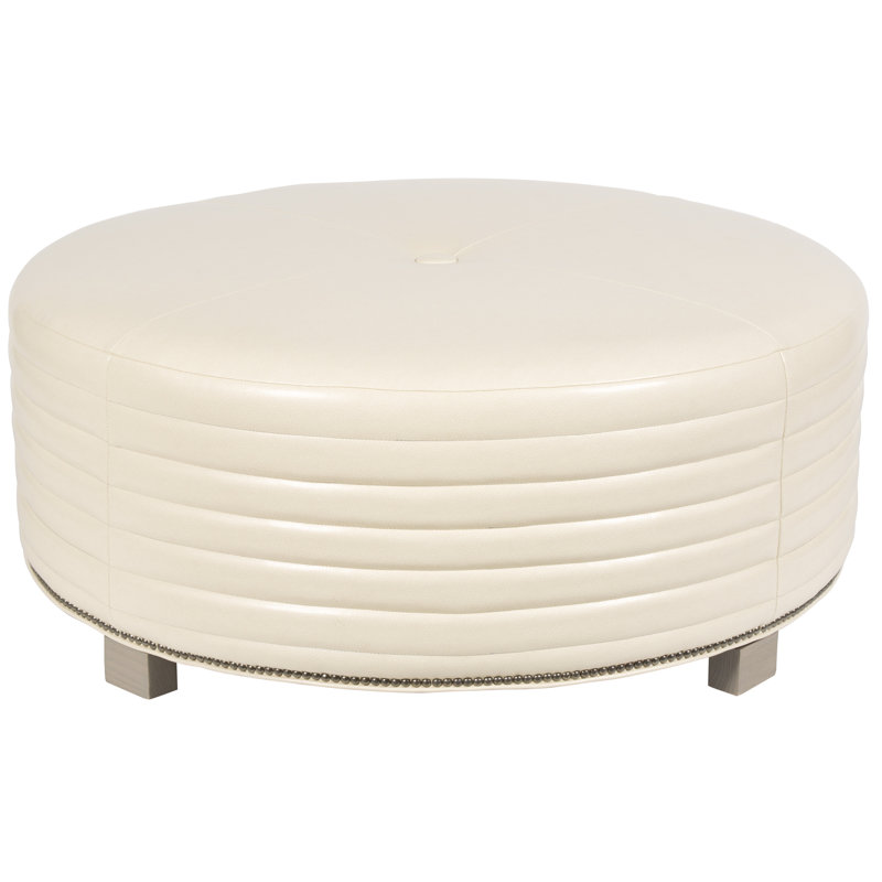 Bennett By Michael Weiss Round Ottoman, Havana, Tommy Snow