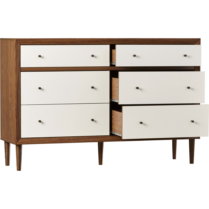 Commode double à 6 tiroirs Kolar