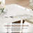 Howze 63" Modern Retangular White Dining Table Set With 4 Faux Leather Dining Chairs,