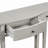 Distinctive Features with Vertical Stripe Drawer Console Table-1909977344