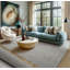 Light Blue Hand Tufted Oriental Area Rug Multi Sizes Contemporary-662749635