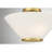 Luminaire suspendu semi-encastré ou suspendu 3 lumières Hashimoto en nickel satiné-1122374718
