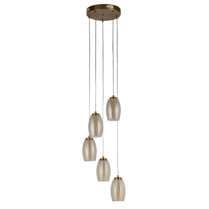 Kalicki 5 - Light Unique/Statement LED Chandelier