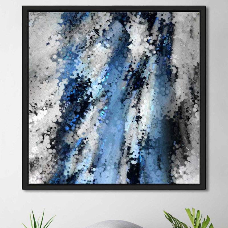 Numéros 6: 24 «You Are Blessed» par Mark Lawrence - impression, H 31,5 po x l 31,5 po x P 2 po, Cadre flottant noir