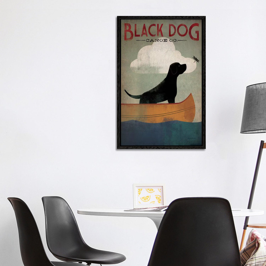 Leinwandbild Black Dog Canoe Co. von Ryan Fowler