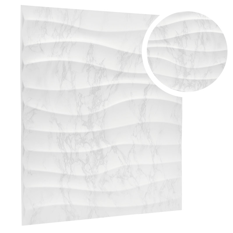 Creeden 50 cm x 50 cm 3D Wall Panel (6-pack)