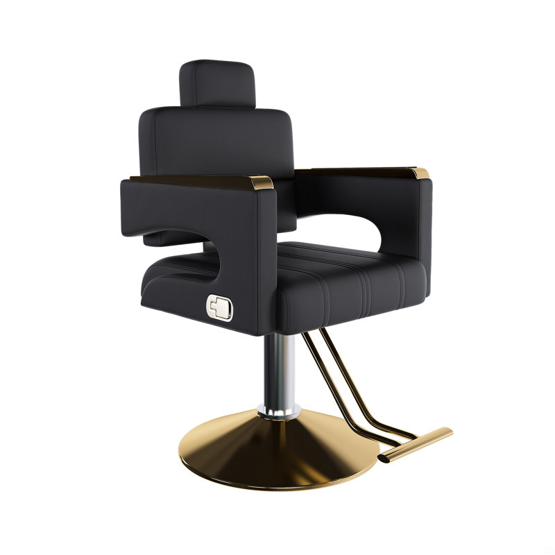 Hydraulic Barber Chair - 360° Swivel With Adjustable Height