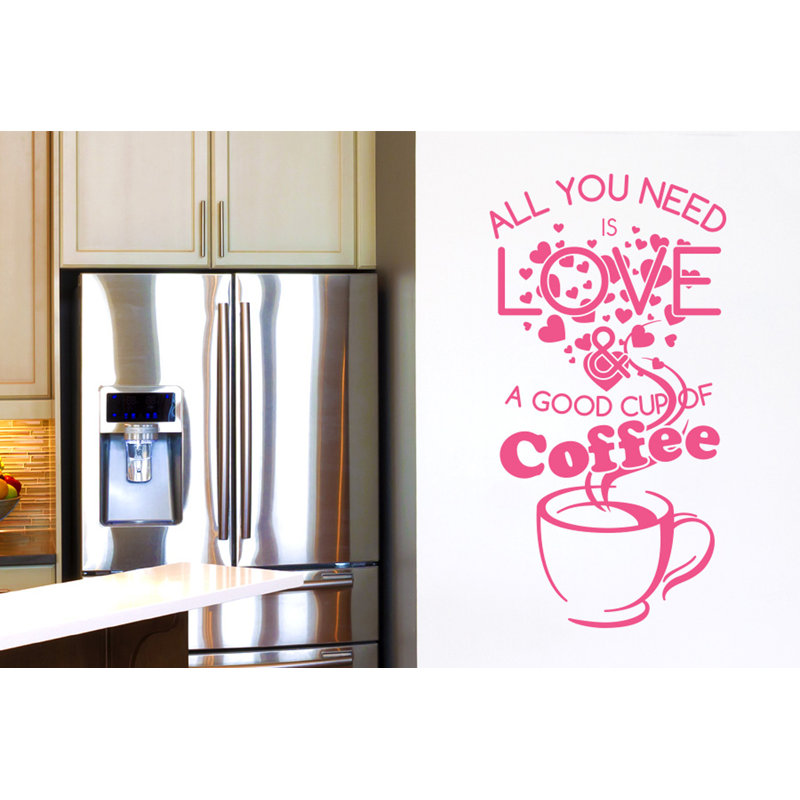 Non-Wall Damaging Wall Decal, Pink