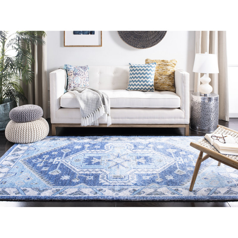 Blessen Hand Loomed Performance Oriental Rug, Rectangle 5' x 8'