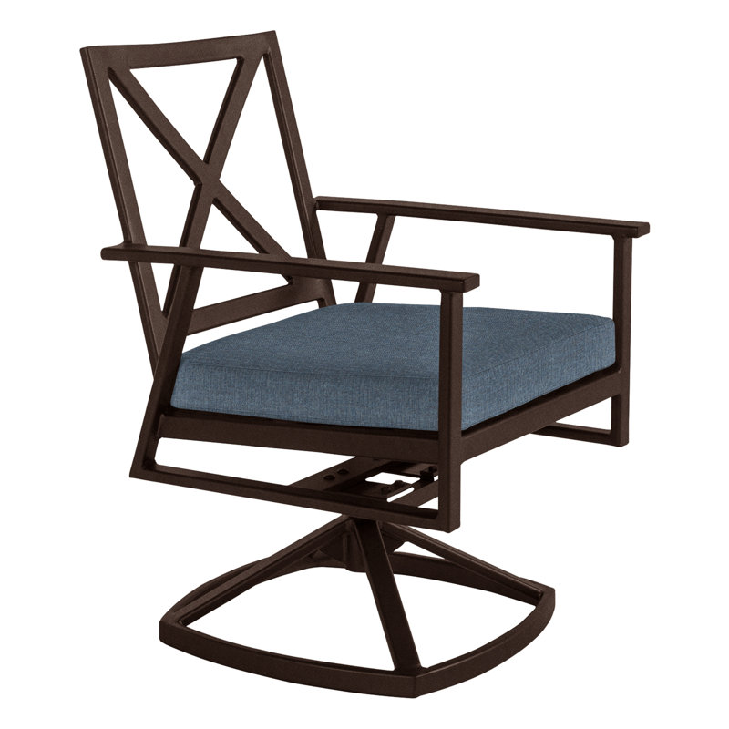 Marin Outdoor Rocker Chair, Copper Creek, Flagship Stone Sunbrella®